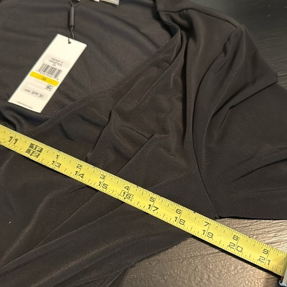 Calvin Klein Black Dress with Silver Buckle NWT - Picture 6 of 8